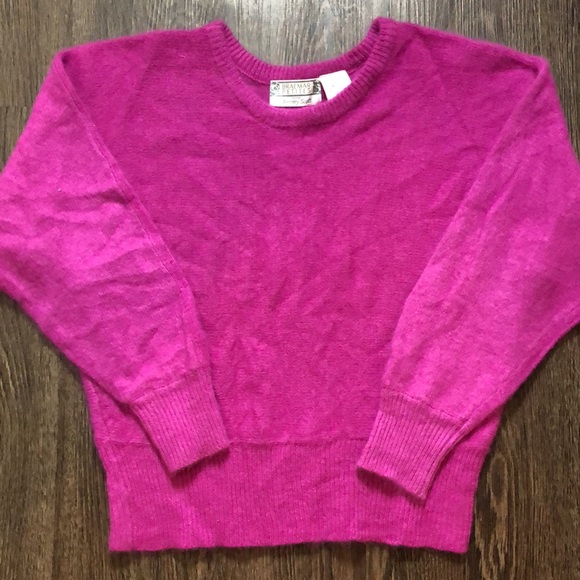 Vintage Jeremy Scott By Braemar Angora Sweater - Picture 3 of 16